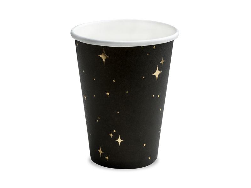 Becher, schwarz, 260 ml (1 VPE / 6 Stk.) - FeierGlanz